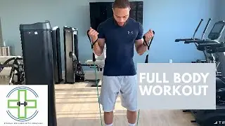 Full Body Resistance Band Workout For Strength ( At Home Workout)