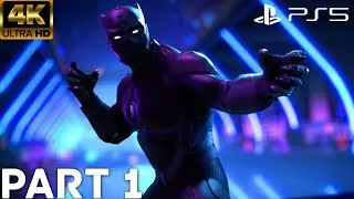 MARVEL'S AVENGERS BLACK PANTHER WAR FOR WAKANDA PS5 Gameplay Walkthrough Part 1 - FULL GAME