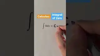 Calculus: Integral of Zero 