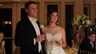 Awesome Best Man's Toast | Atlanta Wedding Videography | Country Club of the South Wedding Speech