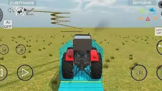 Drive Tractor Loaded On Truck in Game 🔥Indian vehicles simulator 3d 🔥 #tractor #truck #gamingvideos