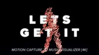 Lets Get it - Captain Joz | AUDIO VISUAL 4K MUSIC VIDEO | ABSTRACT BLENDER GEOMETRY NODES ANIMATION