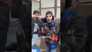 ESTA ESPADA DE FUEGO PUEDE QUEMAR MI iPHONE?😱NO ME LA CREO 