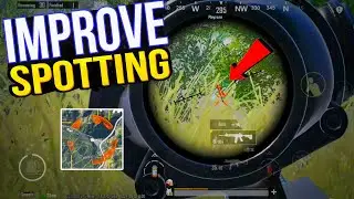 How to Spot Enemies in Bgmi | Important Settings | 4 - Points For Improve Spotting Skills