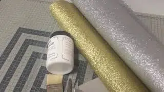 Tejido vinílico para encuadernar glitter/purpurina