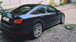 Тюнинг салона OCTAVIA A7. Траблы с 09. Сдох мотор на пырике Макса! Шаманим в гараже.