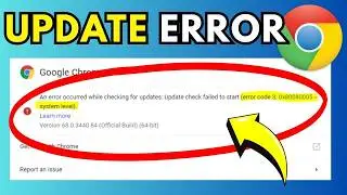 How To Fix Google Chrome Update Error on PC & Laptop (2026)