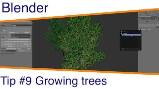 Blender Tip #9 - Growing trees