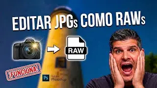 ▶ ︎LEARN how to Open JPGs as if they were RAWs in Camera Raw 🥰 Photoshop | Tutorial in Spanish