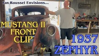 Ian Roussel Customizes A 1937 Lincoln Zephyr Front Clip: A Radical Transformation In The Works