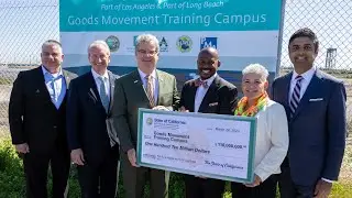 State Funding Accelerates Port Goods Movement Training Campus