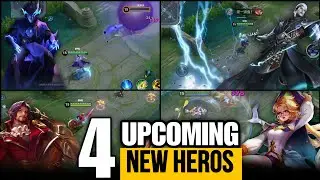 4 UPCOMING HEROS IN HOK GLOBAL!! Honor of kings x Arena of valor? 