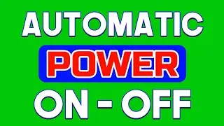 Schedule power on/off | Automatic power on/off settings | Jujhar Tech