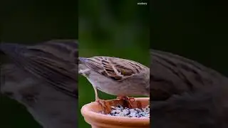 Bird sperling sparrow animal #wildlife #shorts #birdslover