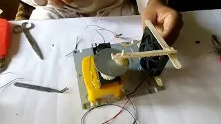 How to make Moveing fan.