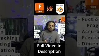 Fusion 360 vs Blender Everything You Ever Need to Know 