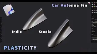 A Case With Not Big Difference, (but toggle points) | Indie = Studio | in Plasticity 3D 2025
