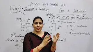 DSSSB tgt maths//Exam in September//Best strategy Time table and syllabus for 15 days