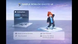 Emote Gui - Roblox Studio