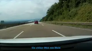 Unterwegs auf der A48 und B9 vom Dreieck Dernbach nach Remagen