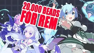 [World Flipper GL] Summoning on Re:Zero!! All in for Rem!