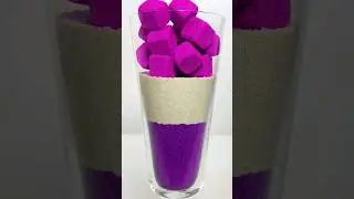 Very Satisfying and Relaxing, Kinetic Sand ASMR, Drop and squish