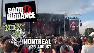 Good Riddance | Live In Montreal | NOFX Final Tour | Stu Ureta