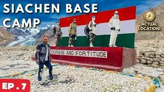 [EP. 7] NUBRA to SIACHEN BASE CAMP 🇮🇳 | Siachen| Thank you @BaidikChatterjee Da ❤️