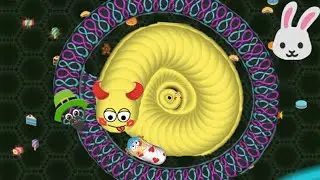 Wormate.io 001 Best Pro Worm Vs Giant Monster Worm Epic Wormateio Trolling Best Moments!