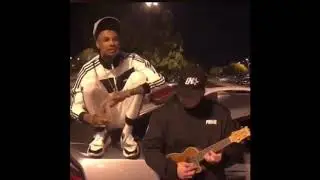Blueface freestyle with Einer Bankz
