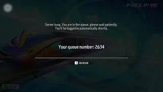 SERVER BUSY, YOU ARE IN THE QUEUE,PLEASE WAIT PATIENTLY|FREE FIRE LOGIN PROBLEM TODAY | FF NOT OPEN