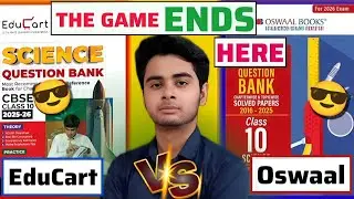Class 10 EduCart v/s Oswaal Question Banks Full Review 2025-26 |Which one is best EduCart or Oswaal?