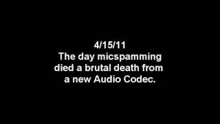 [ARCHIVED; NEW PROGRAM OUT] How to Micspam After 4/15/11