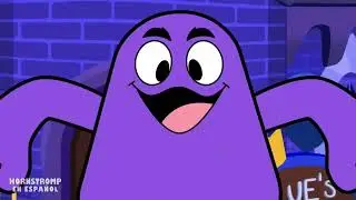 Green vs Grimace shake