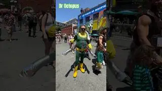 Dr Octopus from  Spider-Man Comic Con 2024 streets #spiderman #droctopus #comicon2024