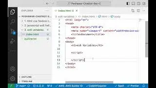 8. Javascript ES6 - Variables - Creating Number and String variables - changing variable value
