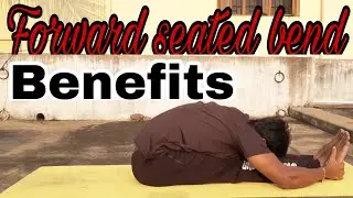 Yoga in lockdown/ Forward seated bend/ Paschimottanasana/ yogasana - Steve Ed J
