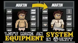 4. Changing Appearance and UnEquipping Gear (Let's Make An Equipment System In Unity)