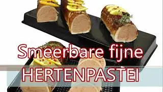 Smeerbare fijne HERTENPASTEI - wildmousse