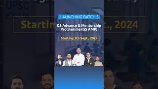 Launching GS Advance & Mentorship Programme (GS AMP) | Batch-3 | Shabbir Sir | Edukemy IAS #upsc2025