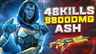 ЗР-163! 48 KILLS & 9800 DAMAGE ON ASH.EXE, FOR 2 GAMES ! эш гайд апекс легенд реликвия apex legends