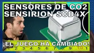 Sensor de CO2 Sensirion SCD40 y SCD41 para medidor de CO2 con Arduino, ESP8266 y ESP32 - UNBOXING