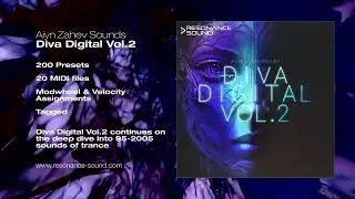 Aiyn Zahev Sounds – Diva Digital Vol.2 | Trance Sounds for u-he Diva