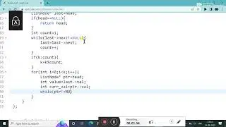 61.  Rotate List || LEETCODE SOLUTION || IN C++ || LINKED LIST || DATA STRUCTURE AND ALGORITHM