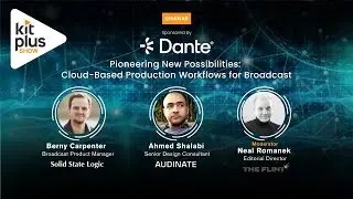 Pioneering New Possibilities: Cloud-Based Production Workflows for Broadcast - sponsored by Audinate