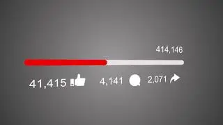 3d Subscription loading animation video