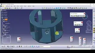 CATIA V5  BLOWER Tutorial I Part Modeling