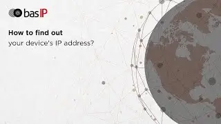 How to find out your BAS-IP device's IP address?