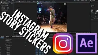Instagram Stickers | Tutorial | AE & PS