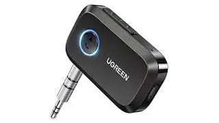 Автомобильный адаптер Bluetooth 5.3 UGREEN Stereo 3.5 mm AUX Hands Free